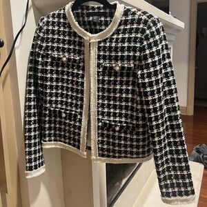 Tahari Tweed Jacket Blazer